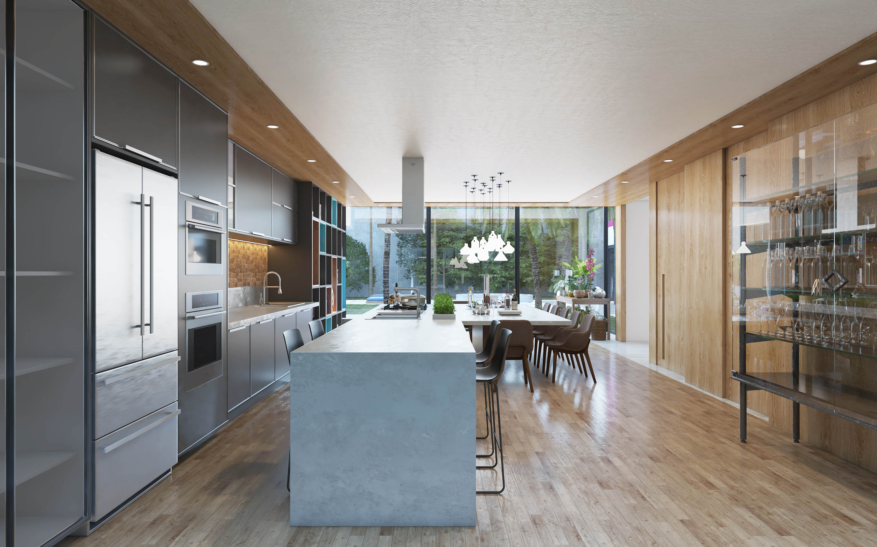 Cozinha obra Morumbi - Depois