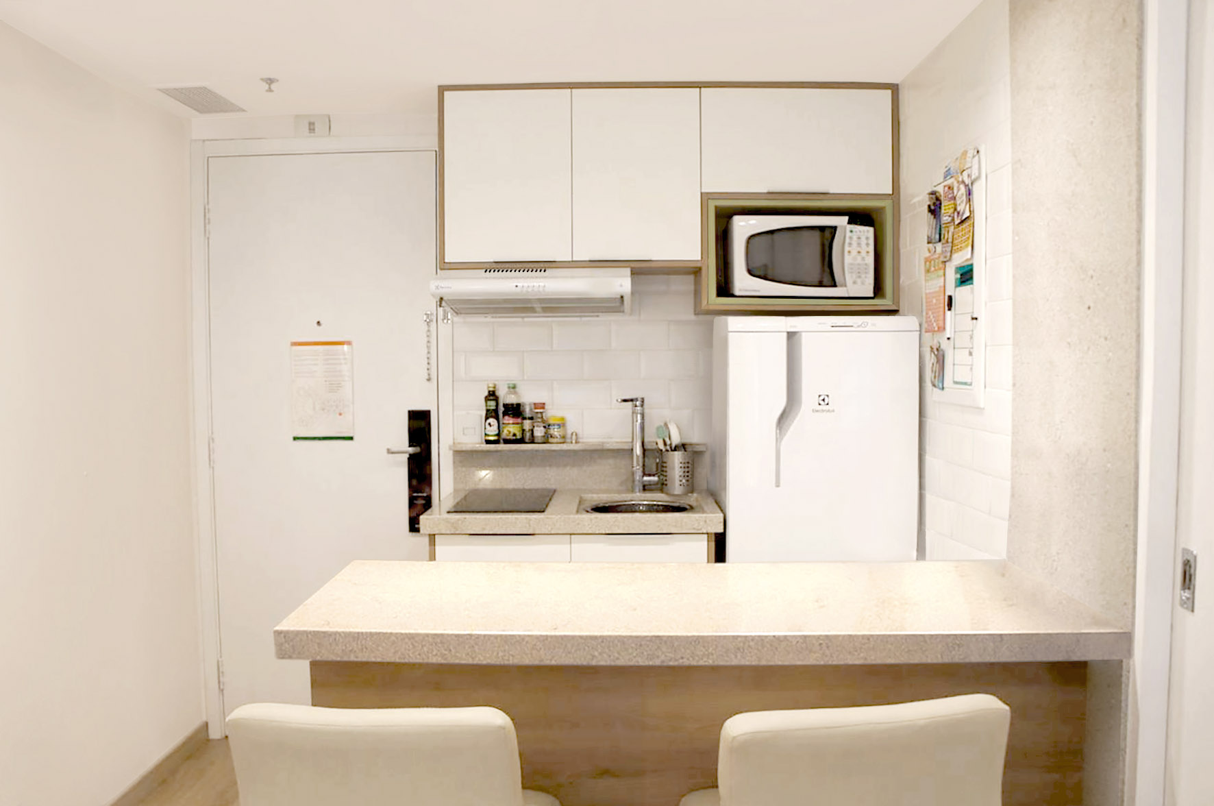 Cozinha integrada obra Ibirapuera - Finalizada