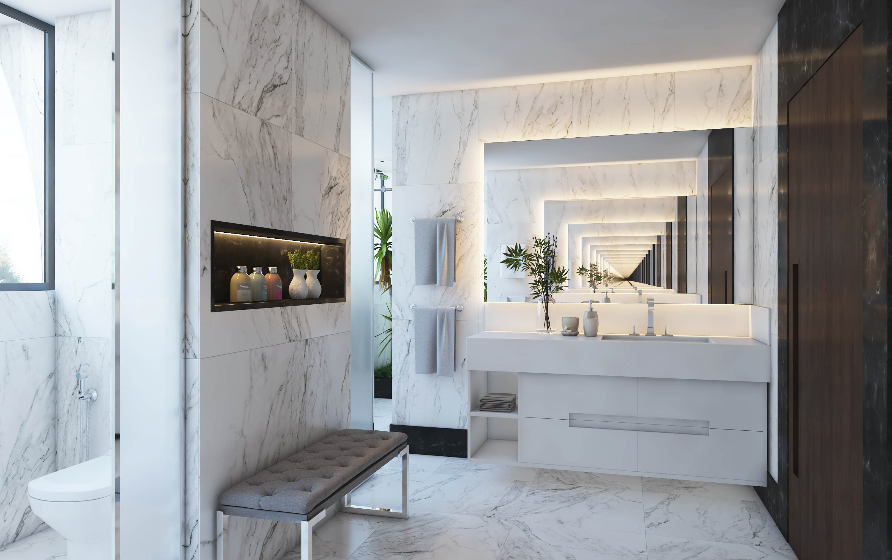 Banheiro obra Morumbi - Depois