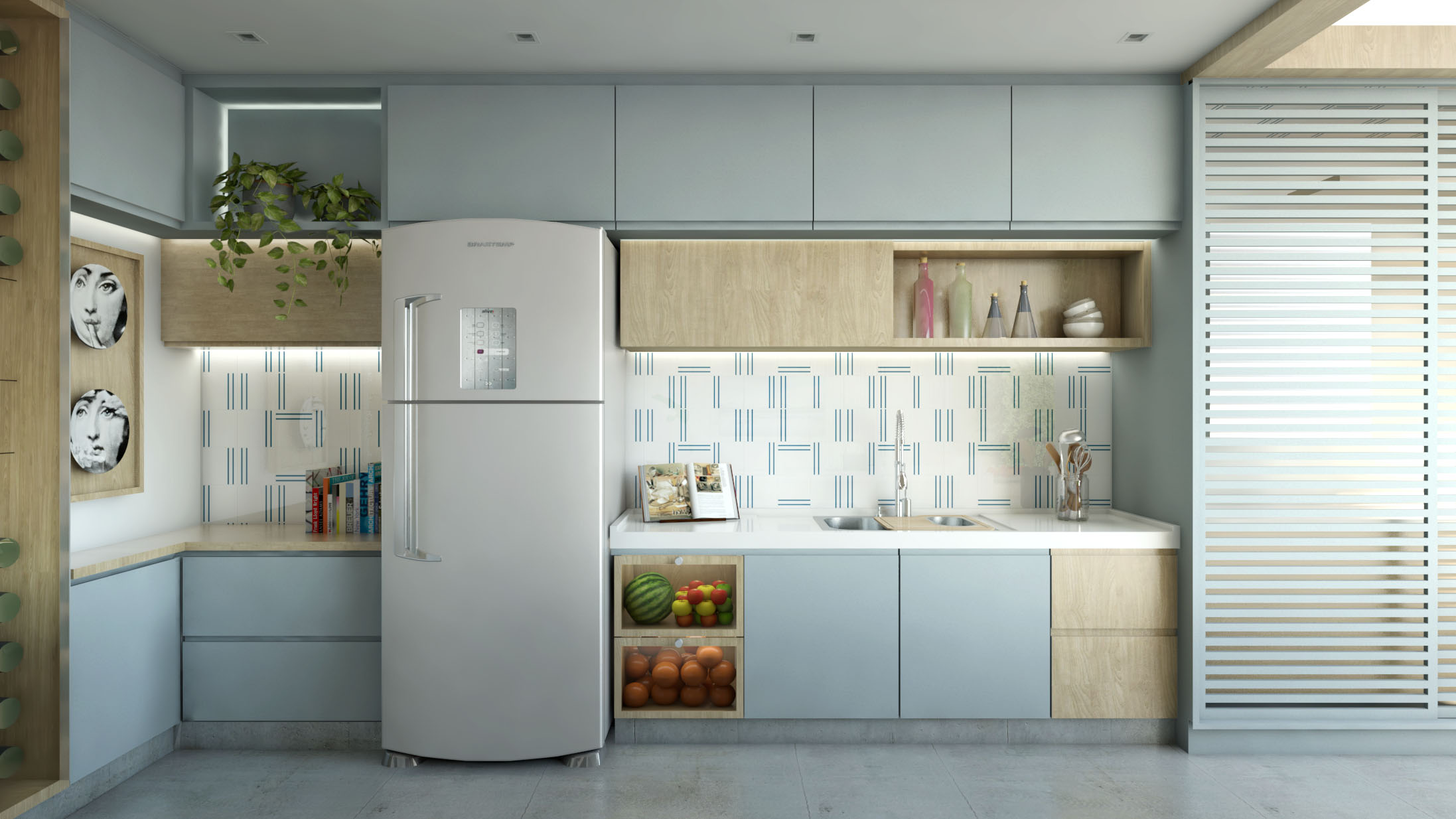 Cozinha obra Brooklin - Depois