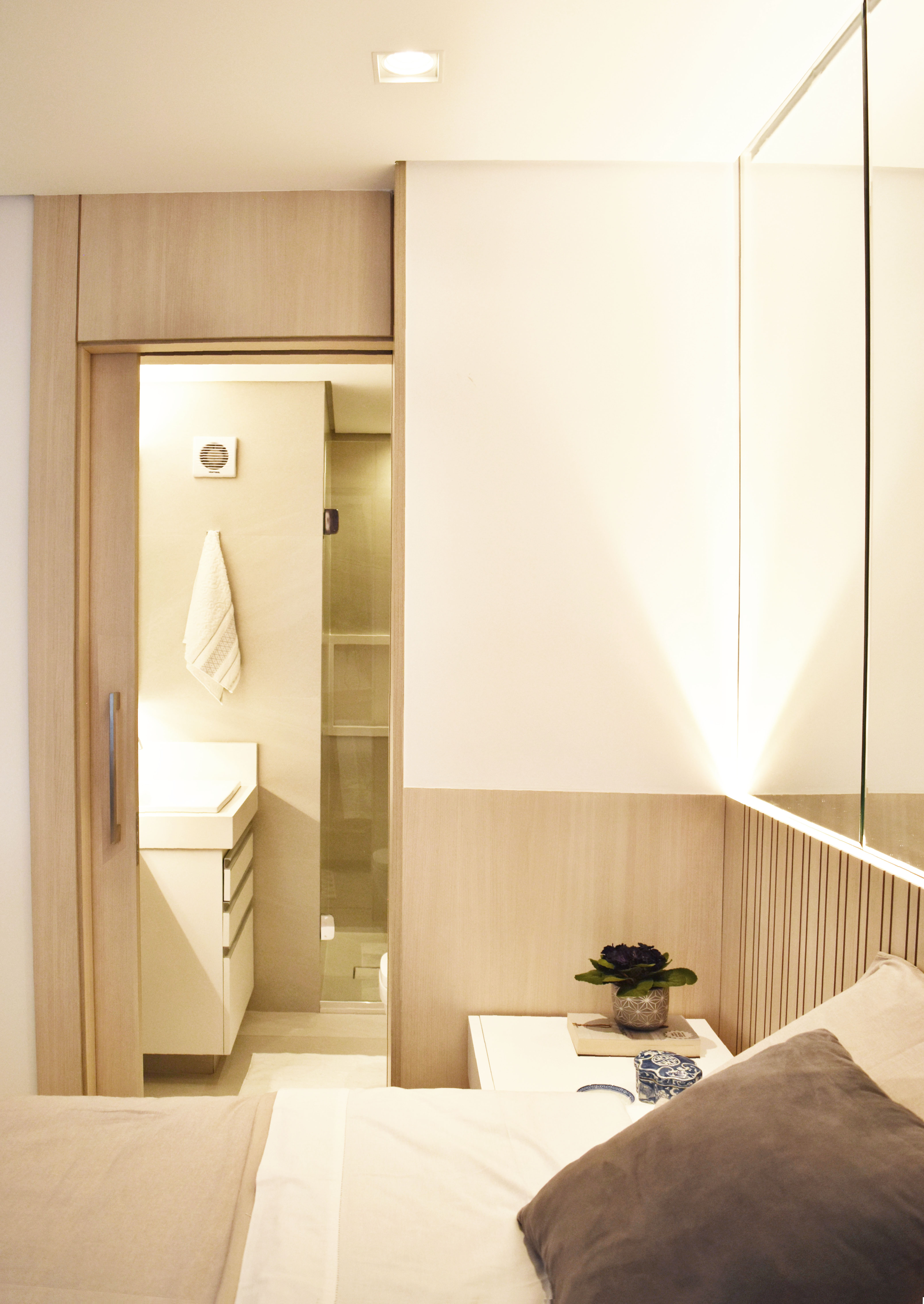 Quarto obra Jardins - Finalizado