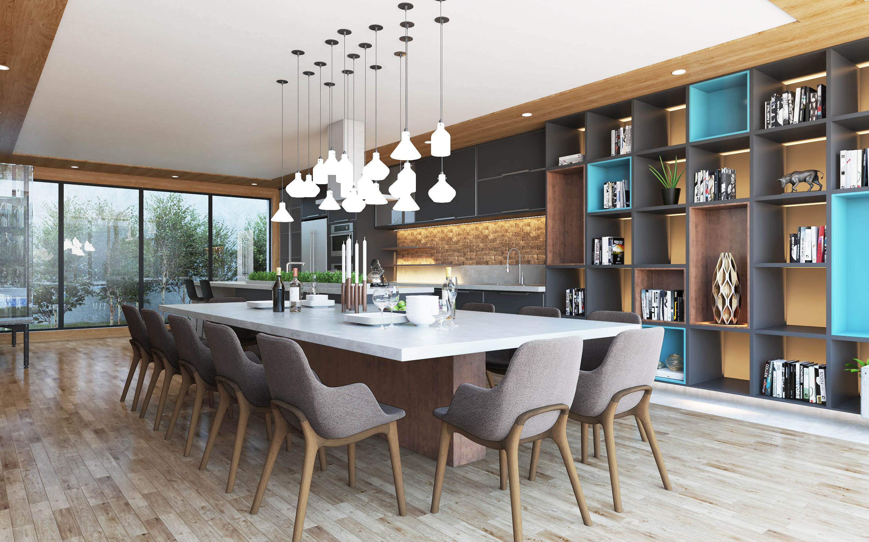 Cozinha obra Morumbi - Depois