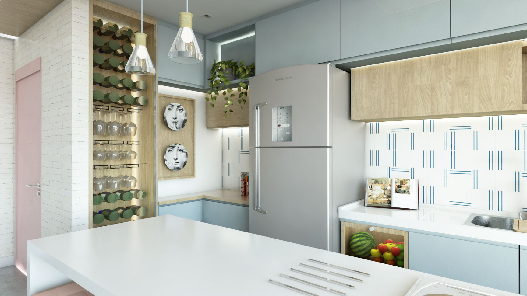 Cozinha obra Brooklin - Depois